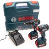 Bosch 06019J2271 18V Brushless Pacco Doppio - Gsb 18V-55 + Gdx 18V-200 (2 X