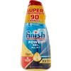 Finish Power Gel Lemon Gel Lavastoviglie, 3 x 600ml