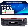 INFITONER Con Chip 139A (W1390A) 139X Cartuccia Toner Compatibile per HP 139A 139X W1390A W1390X LaserJet Pro 3002dw 3002dn 3002 MFP 3102fdn 3102fdw 3102 ( Nero, 1-Pack )
