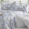 Burrito Blanco | Set di lenzuola | Letto da 135 cm (+misure disponibili) | Poliestere 50% cotone 50% | Design 533 | Colore blu (135 x 190/200 cm)