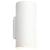 BRILONER - Lampada da parete a LED con batteria e touch, dimmerabile su più livelli, timer da 15 minuti, applique da esterno, proiettore LED esterno, lampada esterna, 15,5x7x8 cm (HxLxP), bianco