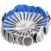 TKSE Kit di Tappi per Pneumatici, 24 Pezzi Auto Moto Universale Tubeless Pneumatici Riparazione di Punture Tappo a Fungo Patch Gum(48 * 6mm)