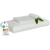 MOMMY CONFORT - Cuscino Memory Foam 90 cm - Guanciale Memory Foam - Federa Lavabile e Sfoderabile Aloe Vera con Cerniera, Cuscino Letto, Altezza 12 cm - Prodotto Spagna - Oeko-Tex