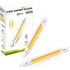 EIMOPE Lampadine R7S LED 78mm 10W Dimmerabile, COB Hightlight Lamp, Equivalente a Lampada Alogena 100W, Bianco Freddo 6000K, 1000LM, 2 Pezzi