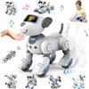 VATOS Bambini Giocattolo Robot Cane Interattivo Tocco e Segui con 17 Funzioni, Danza Programmabile Musica RC per Ragazze 3-12 Anni