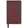 Moleskine Taccuino Silk, Copertina Rigida con Seta Italiana di Mantero, con Pagine Bianche e Chiusura Elastica, con Confezione Regalo, Formato Extra Small 13,6X8,8 cm, Colore Bordeaux