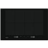 Hotpoint PRONTA CONSEGNA - Hotpoint Piano cottura a induzione ACPH 778 C/NE in vetroceramica nero premium da 77 cm