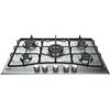 Hotpoint PRONTA CONSEGNA - Hotpoint Piano cottura a gas NewStyle PCN 752 T/IX/HA finitura inox da 75 cm