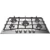 Hotpoint Piano cottura a gas NewStyle PCN 752 U/IX/HA finitura inox da 75 cm