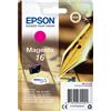 Epson 16 Cartuccia d'inchiostro magenta Originale C13T16234012