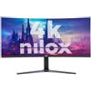 Nilox Monitor led 34'' Nilox NXM344KD11 4K UltraWide 3440x1440p 1ms classe E Nero [NXM344KD11]