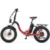 Jeep Bicicletta elettrica Jeep E-Bikes Phoenix 20 250W Nero/Rosso [JE-BI-220001]