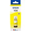 Epson EcoTank 107 C13T09B440 - 70 ml - giallo DYE originale - ricarica inchiostro - per EcoTank ET-18100