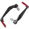 KIMISS Protezione del manubrio del motociclo-paraleve manubrio moto 22-Duokon Universale 7/8 Pollici 22mm CNC Alluminio Manubrio Freno Leva Frizione Protezione della Mano Protezione per Moto, Moto