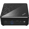 MSI Cubi N ADL-031XIT Intel® N N200 8 GB DDR4-SDRAM 256 GB SSD FreeDOS Mini PC Nero