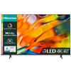 HISENSE 43E7KQ TV 109,2 cm (43") 4K Ultra HD Smart TV Wi-Fi Nero