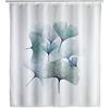 Wenko - Tenda da doccia in tessuto antimuffa, lavabile, impermeabile, con anelli per il fissaggio al bastone della doccia, Poliestere, Multicolore > 3 colori, 180 x 200 cm
