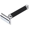 Pearl Shaving rasoio di sicurezza T-121 manico nero guardia chiusa