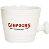 Simpsons ciotola barba in ceramica grande
