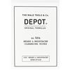 Depot The Male Tools & Co Depot 504 salviette igienizzanti per barba e baffi