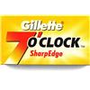 7 O clock 5 lamette da barba Gillette 7 O clock Sharpedge