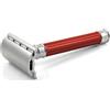 Edwin Jagger rasoio di sicurezza 3one6 manico rosso anodizzato