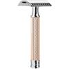 Muhle rasoio di sicurezza R41 rose gold open comb