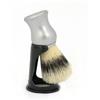 Omega pennello da barba in setola con supporto