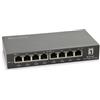 Level One LevelOne GEP-0823 switch di rete Gigabit Ethernet (10/100/1000) Supporto Power over (PoE) Nero