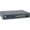 Level One LevelOne GEP-1221 switch di rete Non gestito Gigabit Ethernet (10/100/1000) Supporto Power over (PoE) Nero