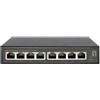 Level One LevelOne GES-2108P switch di rete Gestito L2 Gigabit Ethernet (10/100/1000) Supporto Power over (PoE) Nero