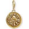 Thomas Sabo Pendente a Medaglione da Unisex Argento Sterling 925, Cancro, oro