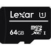 LEXAR MICROSD 64GB 533X MOBILE LETTURA 80MB/S - SCRITTURA 30MB/S