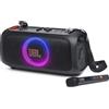 JBL PARTYBOX ON-THE-GO ESSENTIAL SPEAKER 100W IPX4 MICROFONO 10 ORE