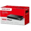 Mercusys Switch 8 porte Gigabit Ethernet Desktop Mercusys MS108GS Metallo 10/100/1000 LAN RJ45
