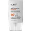 KORFF Srl Korff 365 Protection Ultra 100 SPF 50+ - Fluido viso ultraprotettivo antimacchie e antirossori - 40 ml