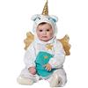 Atosa costume unicorno bambino velluto da 6 a 12 mesi
