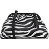 CORSIA Pochette-Clutch Donna Rafia e vera pelle Made in Italy