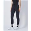 Champion Pantaloni Da Tuta C Logo Patch Nero Donna