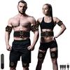 Zhailyn Elettrostimolatore Muscolare, Elettrostimolatore per Addominali, Trainer Wireless per Addome, EMS Stimolatore Addominale, con USB, per Esercizio Quotidiano Ragazzi e Ragazze(8 Modalità+19 Intensità)