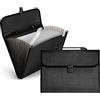 Nordun Cartella Portadocumenti Espandibile A4, 13 Tasche Porta Documenti Cartelle da File Fisarmonica,Raccoglitore Plastica con maniglia,Fisarmonica, Portariviste, Archiviare