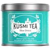 Kusmi Tea - Blue Detox - Miscela di Tè Verde, Mate e Ananas - Da Gustare Caldo o Freddo - Foglie Sfuse - Scatola da 100g per 50 Tazze