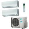 DAIKIN Condizionatore dualsplit serie Perfera 7000+7000 Btu codice prod: FTXM20A+FTXM20A+2MXM40A9