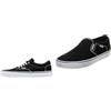 Vans Sneaker Canvas Black White 41 EU + Slip on Canvas Black White 41 EU