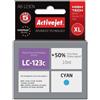 Activejet Cartuccia Activejet per Brother 10ml Ciano [AB-123CN]
