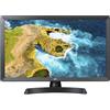 Lg Monitor led 23.6 Lg 24TQ510S HD 1366x768p Smart Tv classe E Nero [24TQ510S]