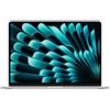 APPLE MacBook Air 15'' M3 chip con core 8 CPU e core 10 GPU, 8GB, 256GB SSD Argento