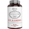 DULÀC FARMACEUTICI 1982 VITAMINA B COMPLEX Alto Dosaggio Dulàc 90 Compresse Made in Italy con Vit B5, B6, B2, B1, B12, Acido Folico, Biotina - Integratore Alimentare per Sistema Nervoso, Energia, Memoria e Concentrazione