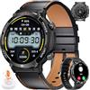LIGE Smartwatch Uomo, 1.52 Orologio Smartwatch Chiamate e Assistente Vocale, 2 Cinturini, Bussola, SpO2, 122 Modalità Sportive IP67 Smart Watch per Android iOS