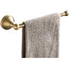 Flybath Anello Asciugamano Anelli Portasciugamani Ottone Antico Anelli di Asciugamano Bagno Porta Asciugamani Montaggio a Parete, Bronzo Spazzolato